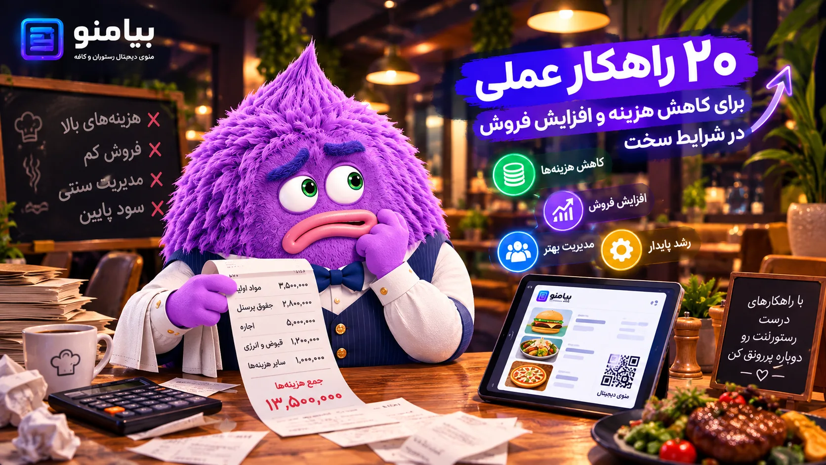 منوی دیجیتال