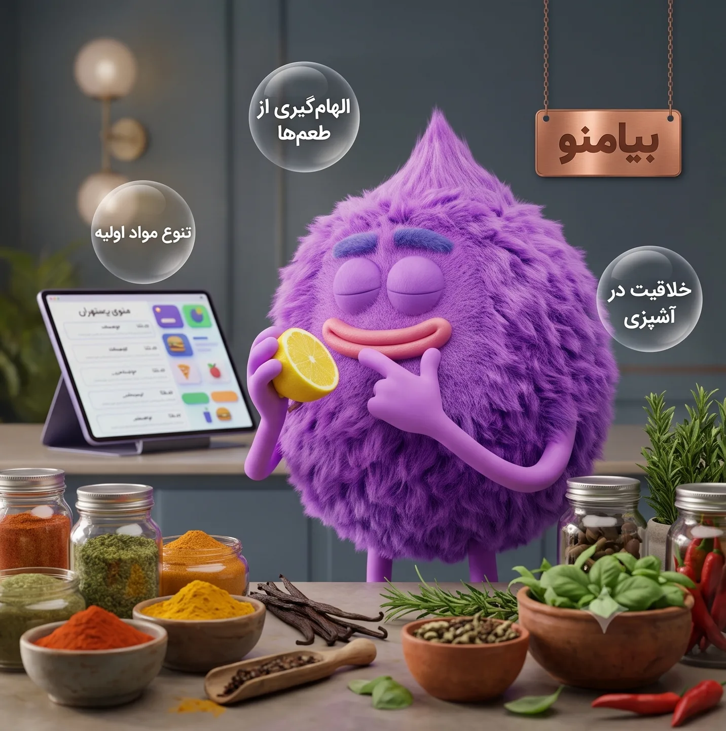 الهام گیری و تولید آیتم جدید
