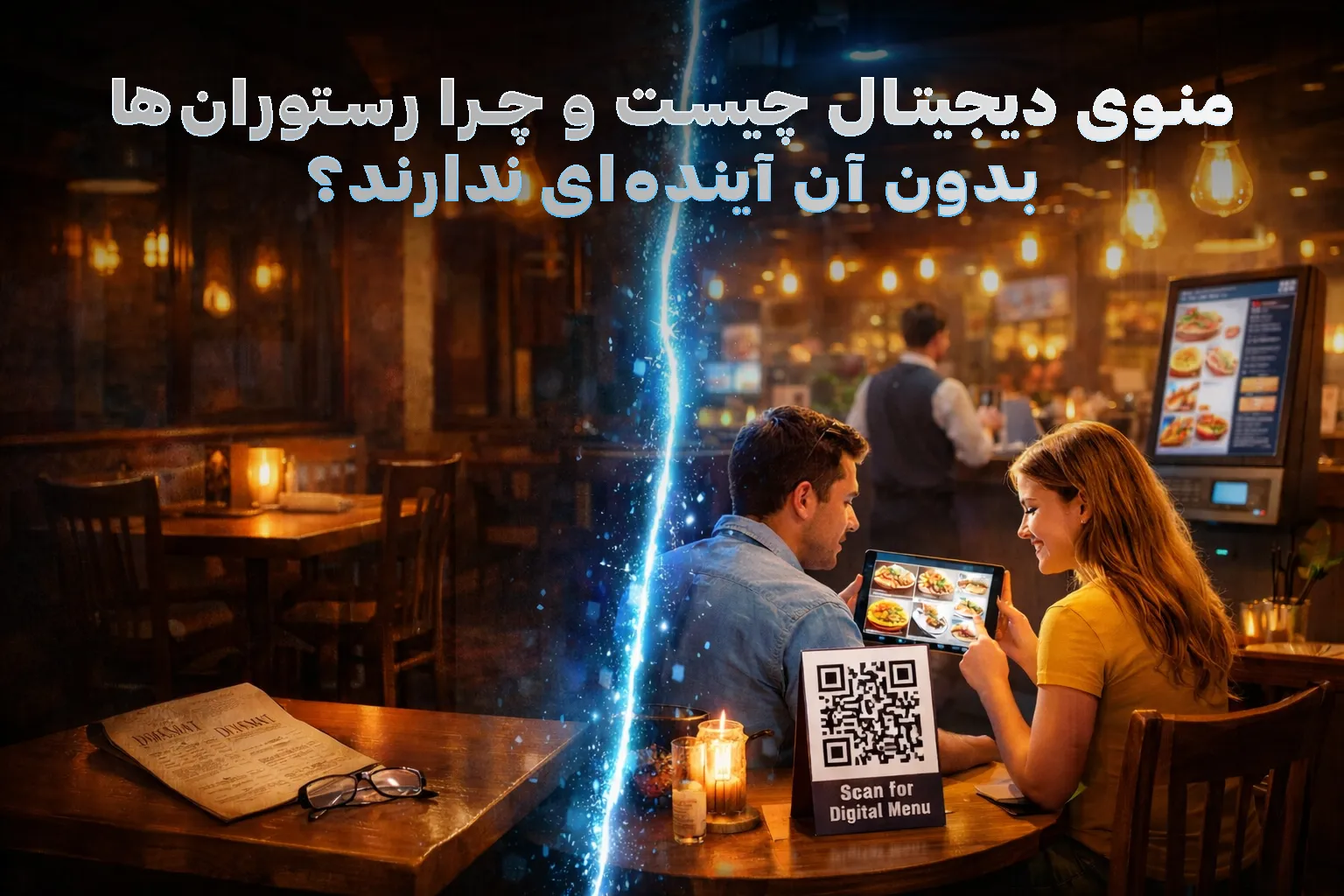 منوی دیجیتال چیست و چرا رستوران‌ها بدون آن آینده‌ای ندارند؟