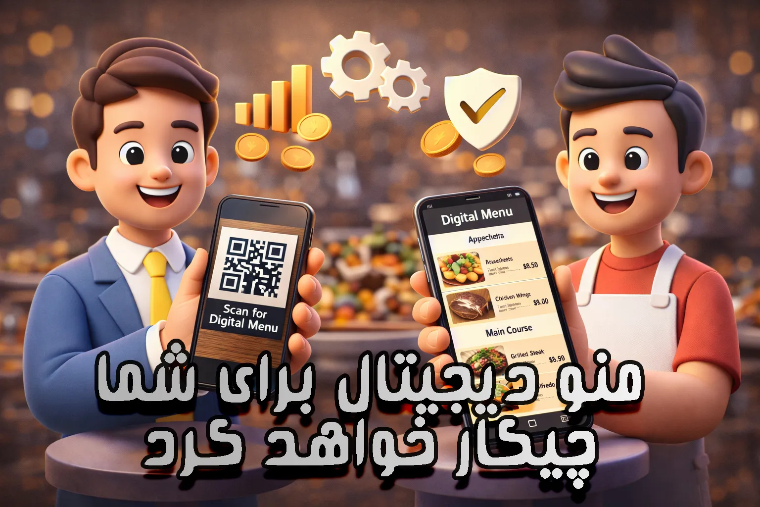 منوی دیجیتال دقیقاً چه کاری برای کسب‌وکار شما می‌کند؟